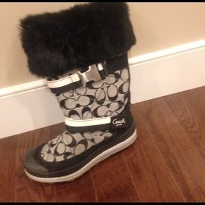 Black Coach boots