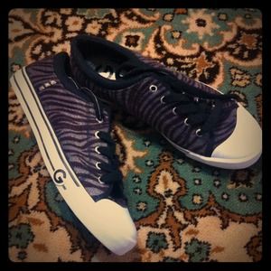 Nwt G by Guess zebra flats sneakers