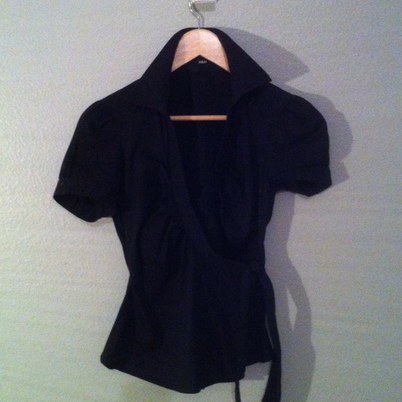 H&M black wrap