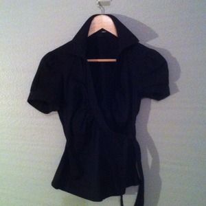 H&M black wrap