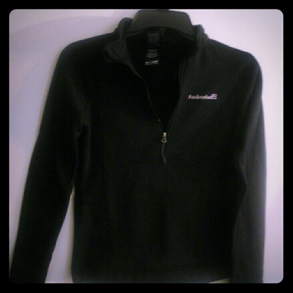 Half zip performance top