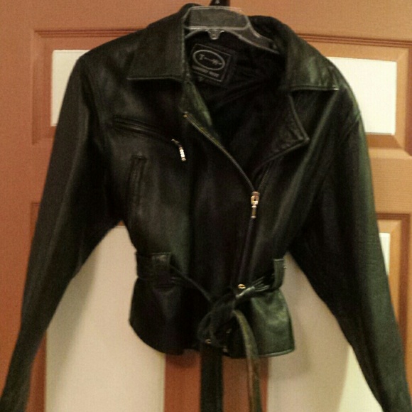 Tannery west 
 Jackets & Blazers - Tannery west soft  leather coat with gold accents