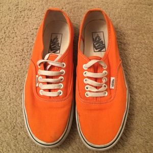 Orange Vans