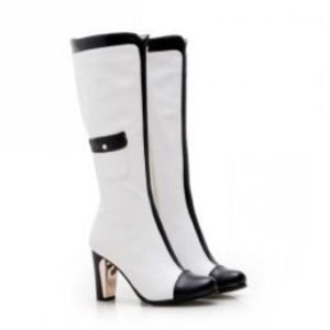 2 tone knee boot