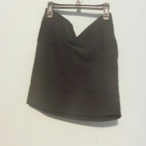 Black jean mini skirt!!!