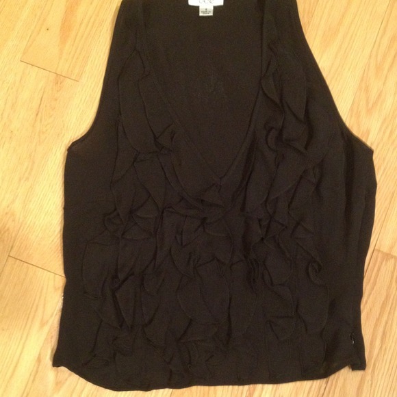 Black dress top