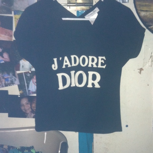 Christian Dior black shirt