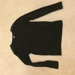 Black wool J. Crew sweater