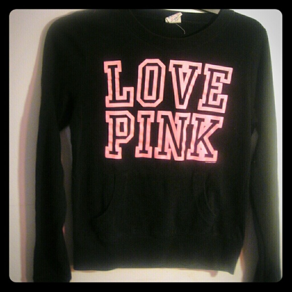 VS love pink sweatshirt top