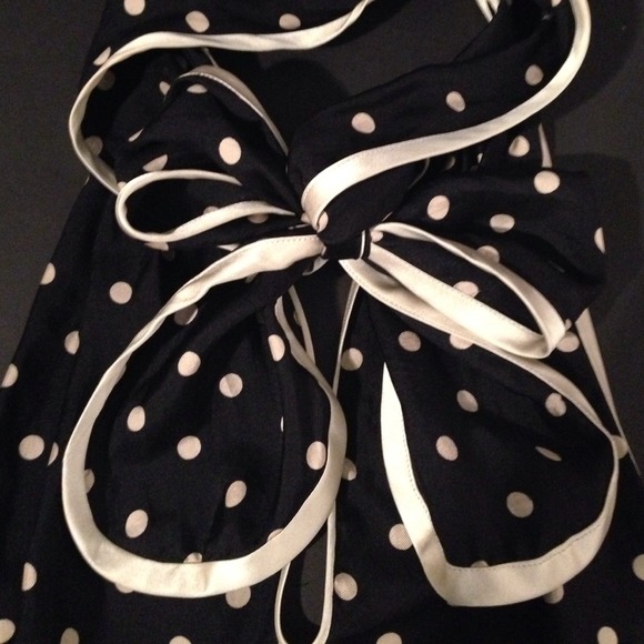 Marc Jacobs navy poker doc blouse,SILK! - Picture 2 of 4
