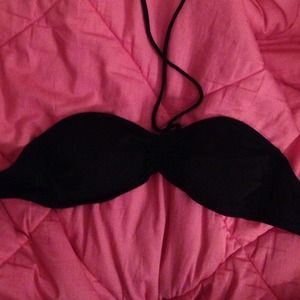 Black bathing suit top