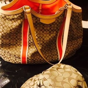 Coach bag & hat "NWT"