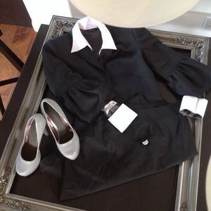 Looking classic but  with a hint of Elle Woods!