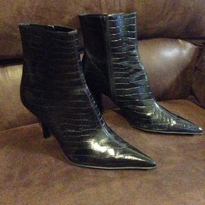 Nine West Short Leather Boots