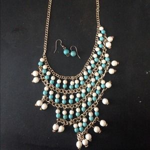 Necklace & Earrings