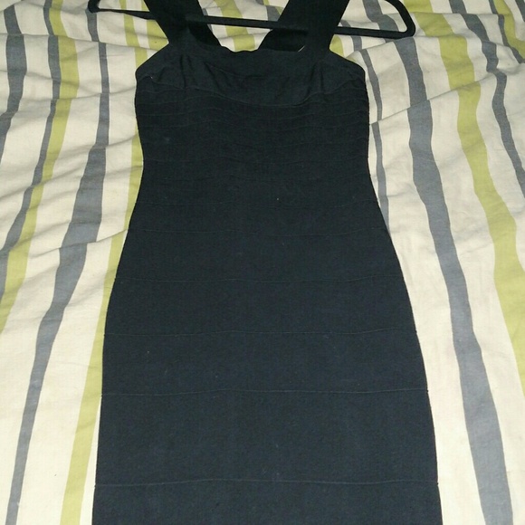 Black Bandage Express Dress