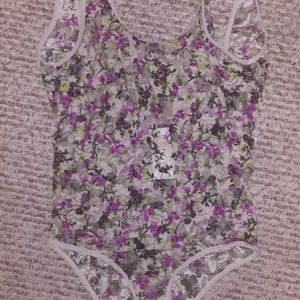 Floral bodysuit