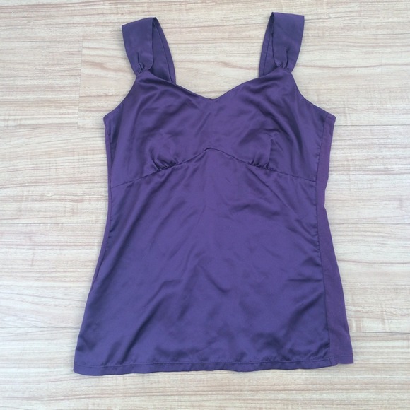 Purple Silky Tank