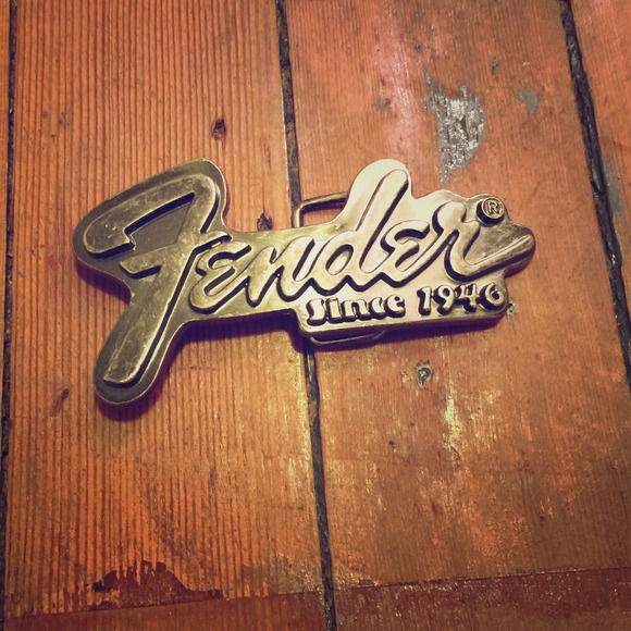 fender belt buckle