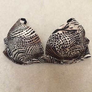 Victoria Secret sexy print bra with rhinestones