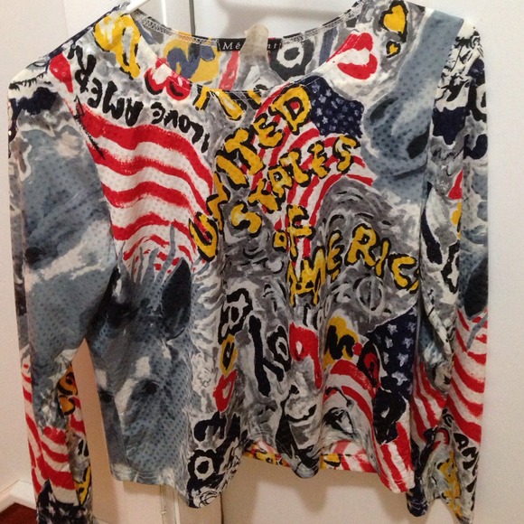 Patriotic top - Picture 1 of 4