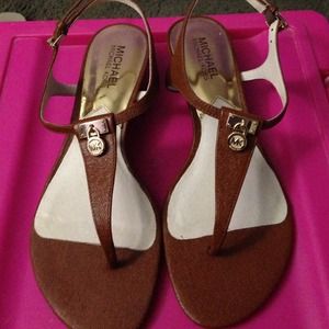 MICHAEL michael kors "hamilton " thong sandals