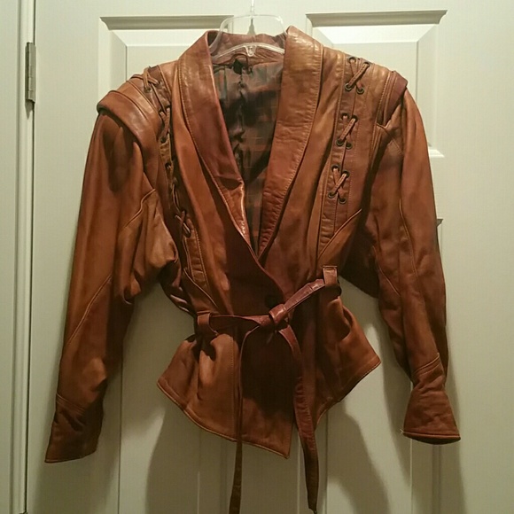 Vintage leather jacket