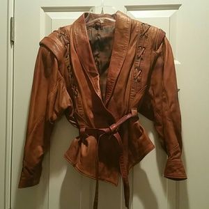Vintage leather jacket