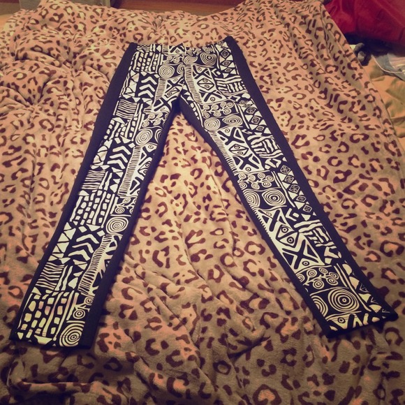 Printed leggings