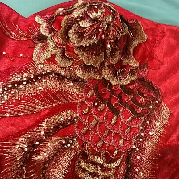 PEACOCK DRESS! - Picture 2 of 2
