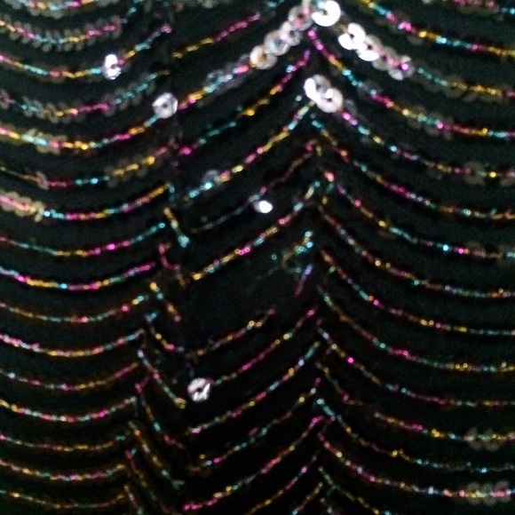 Sequin high waisted shorts - Picture 3 of 3