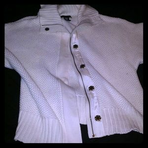 Cream colored cardigan