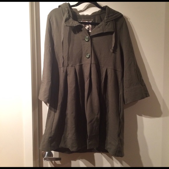 Hooded Casual Cape Jacket