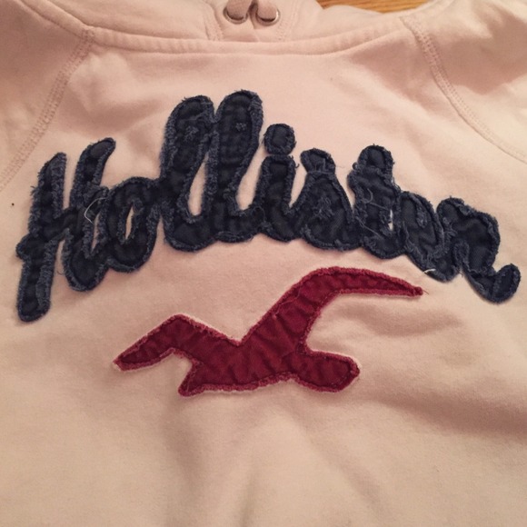 Hollister white hoodie - Picture 1 of 4
