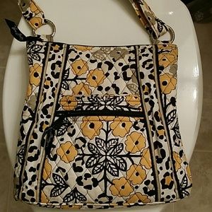 Vera bradley over the shoulder purse.