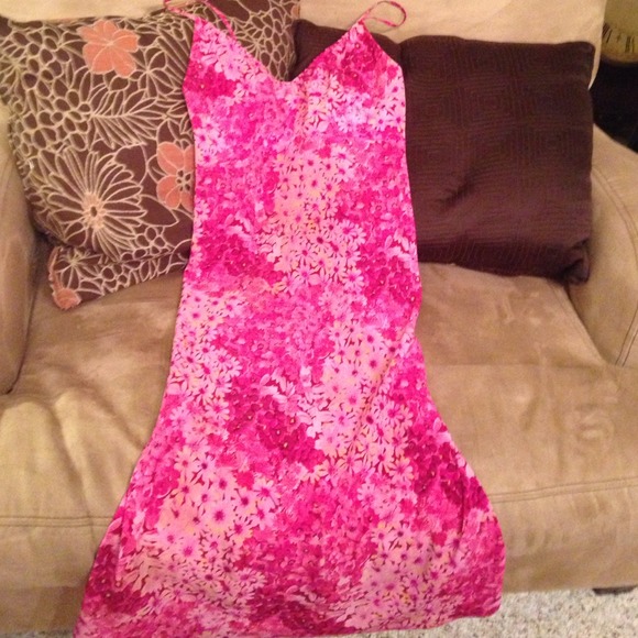 Nice  pink sun dress