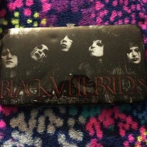 Black Veil Brides clasp wallet