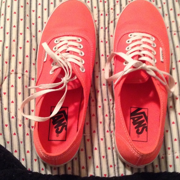 Bright pink vans