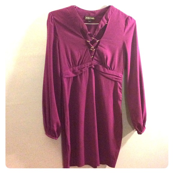 Plum dress