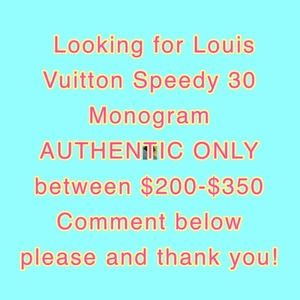 👀 looking for Louis Vuitton