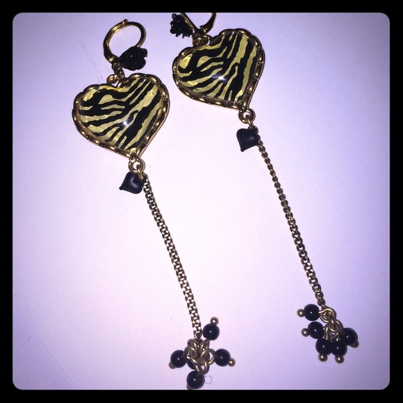 Betsey Johnson earrings