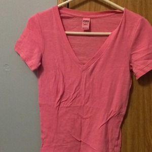 Victoria's Secret pink vneck
