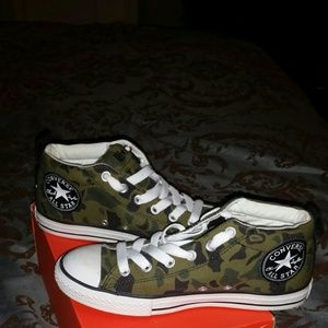 Camouflage Converse Sneakers