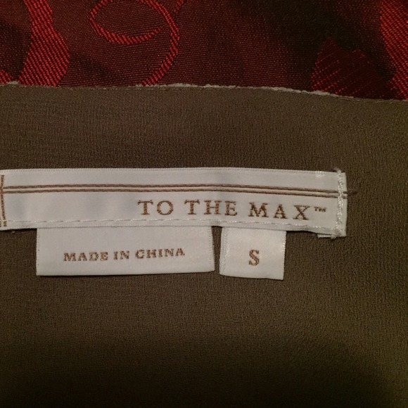 To The Max baby doll chiffon top - Picture 3 of 3