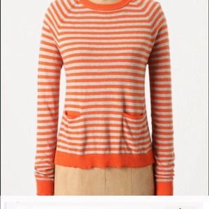 Fun open back Anthro sweater