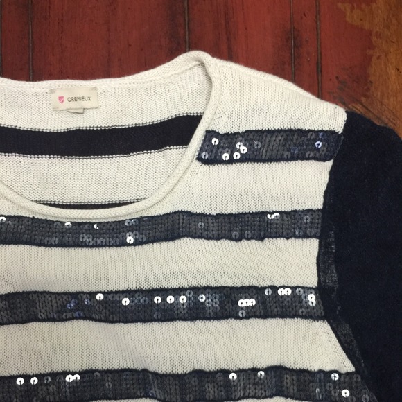 Cremiuex Sequin Top - Picture 3 of 3