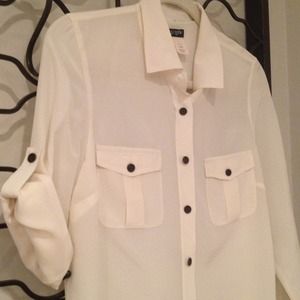 100% Silk J.Crew Blouse