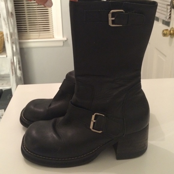 Black boots
