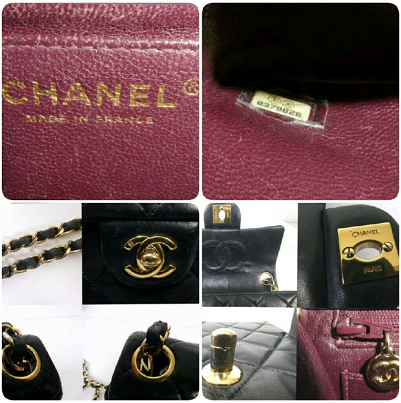 100% Authentic Chanel Black MINI Cross body - Picture 4 of 4