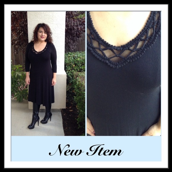 🎀Classic Black Karen Kane Dress🎀🎀